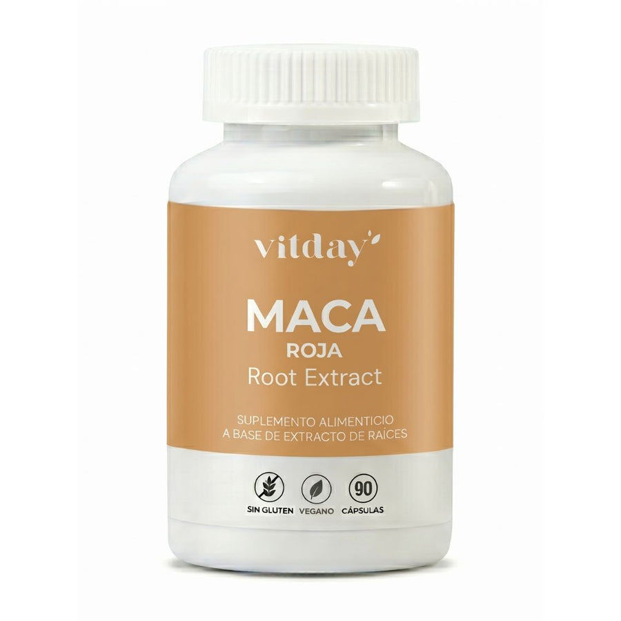 Maca Roja 400 mg | Extracto Concentrado | 90 cápsulas