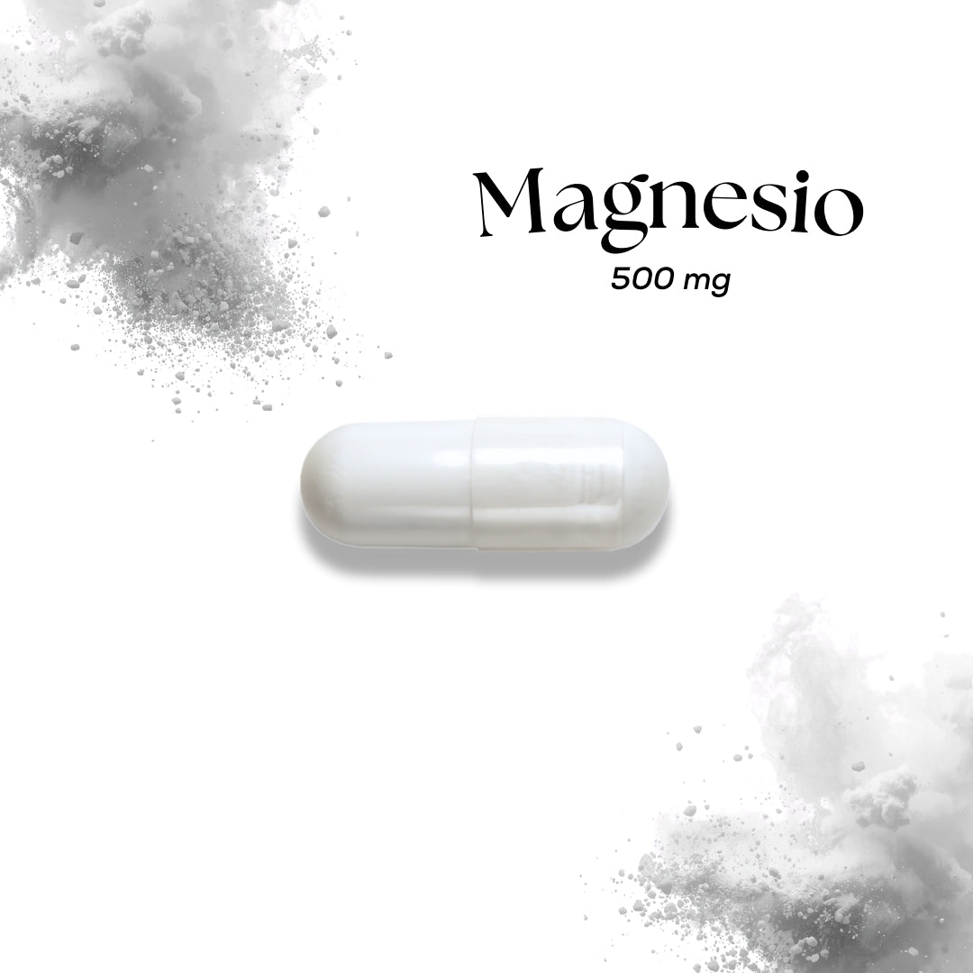 Magnesio | Citrato + Óxido | 500 mg | 30 cápsulas