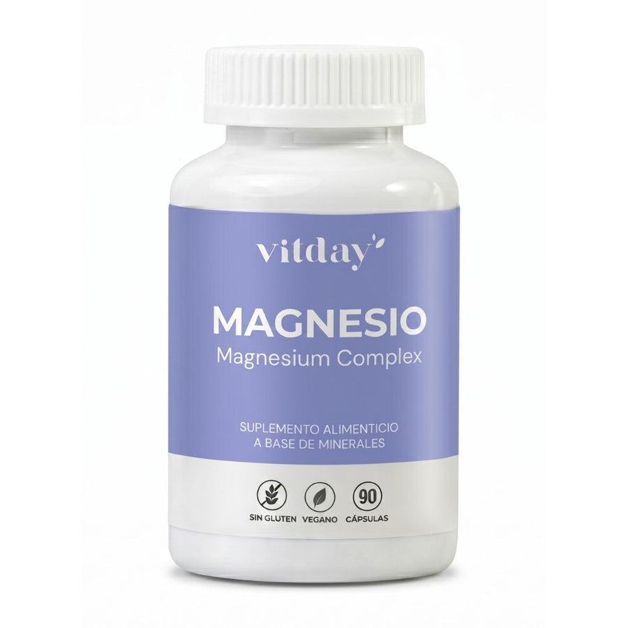 Magnesio | Citrato + Óxido | 1,000 mg | 90 cápsulas