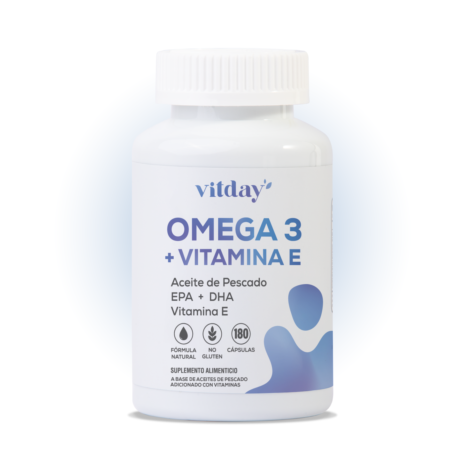 Omega + Vitamina E 180 cápsulas