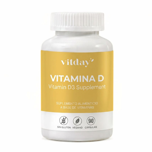 Vitamina D3 | 5000 UI de Colecalciferol | 90 cápsulas