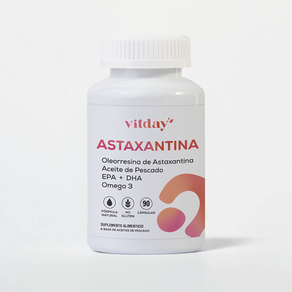 Astaxantina 20 mg | Con Aceite de Pescado, EPA + DHA | 90 cápsulas