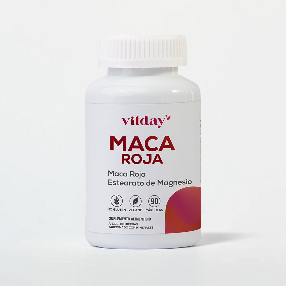 Maca Roja 400 mg | Extracto Concentrado | 90 cápsulas