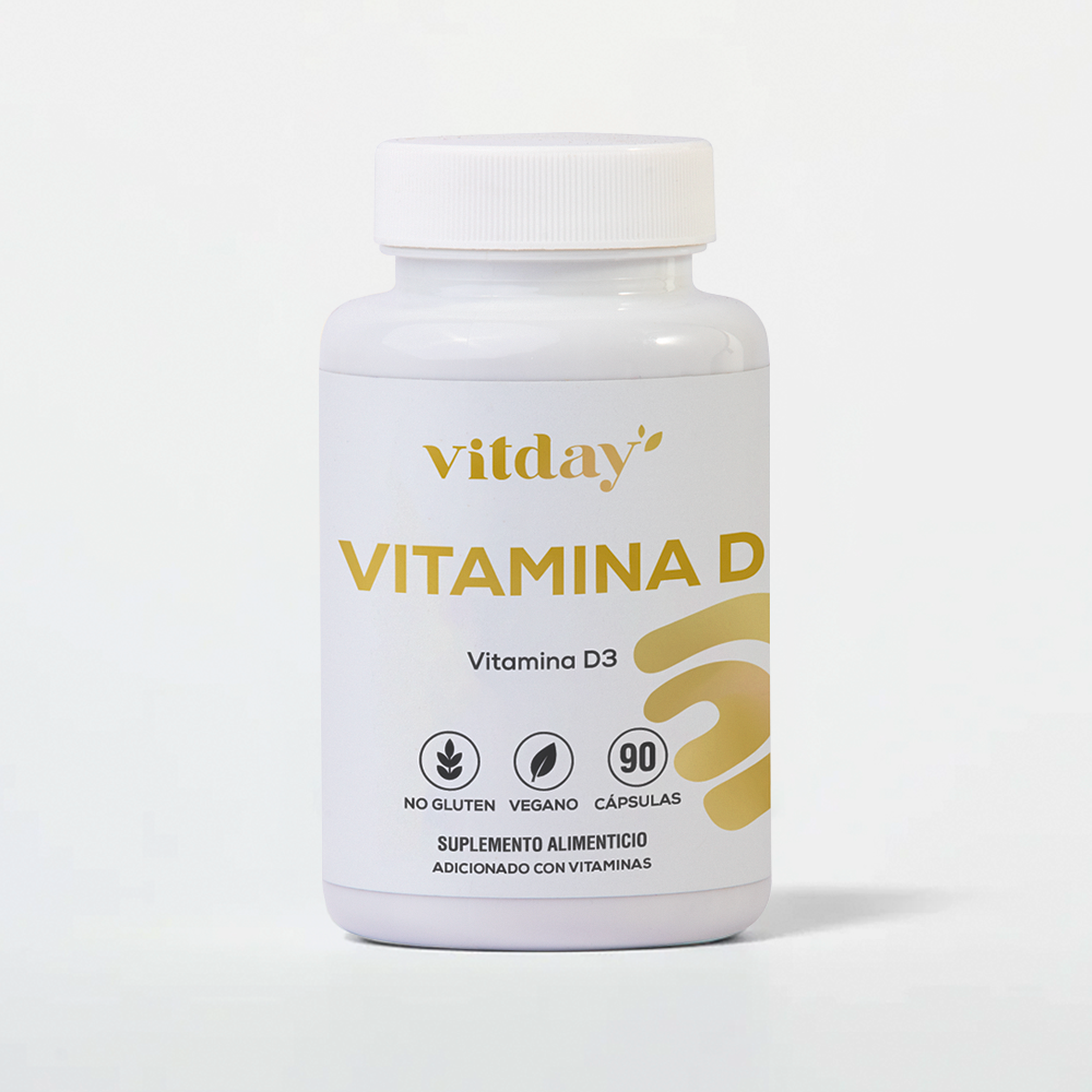 Vitamina D3 | 5000 UI de Colecalciferol | 90 cápsulas